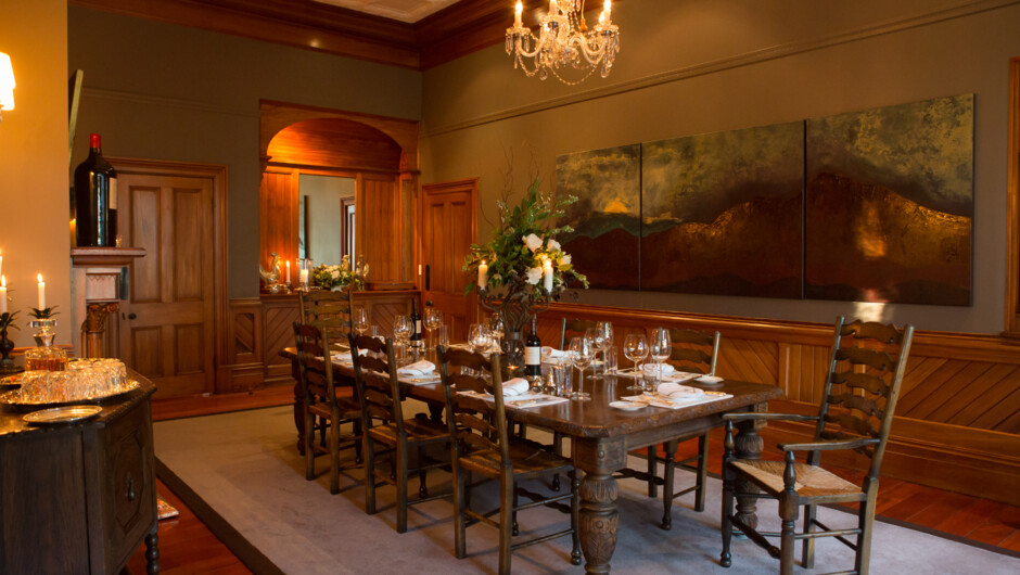 Dine admidst historic charm