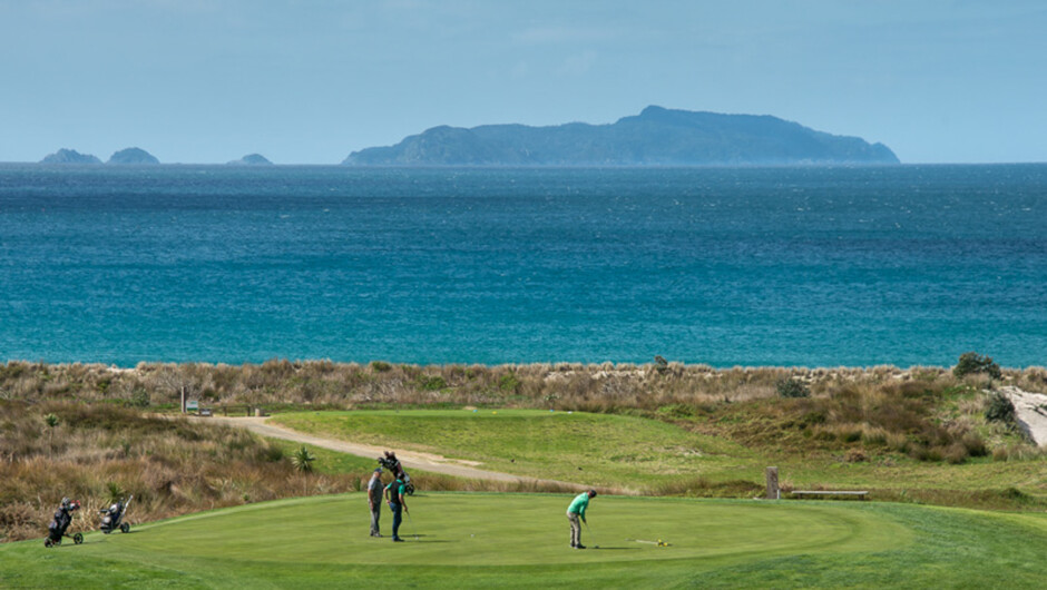 2番のティーからの眺め