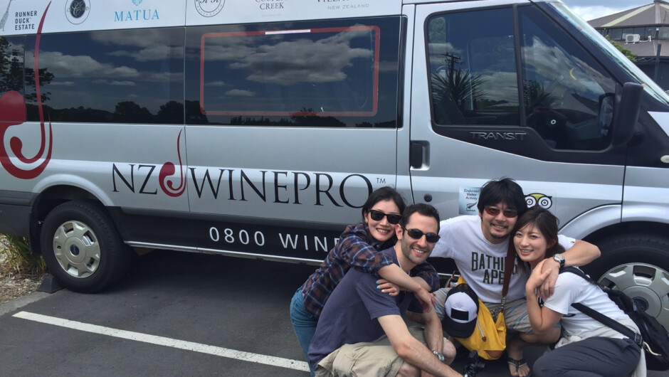 NZWINEPRO Ford Transit Minibus