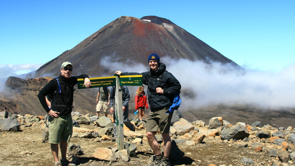 Walk the Tongariro Alpine Crossing with Chris Jolly Outdoors