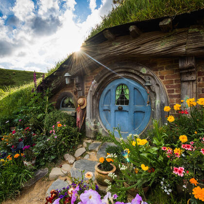 Hobbiton Movie Set