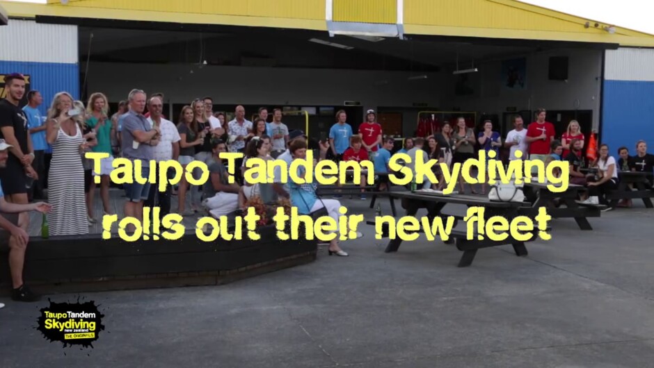 Taupō Tandem Skydiving Fleet Launch Party
