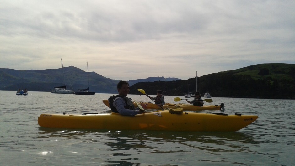 Kayaking at French Bay