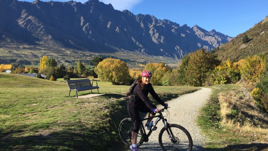 Cycling the Queenstown Trail - April 2016.