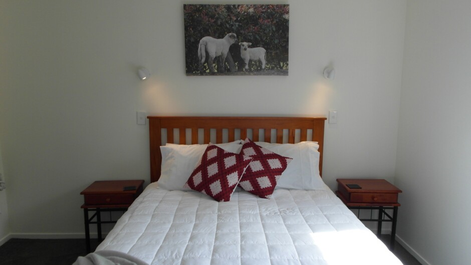 2nd Queen bedroom in 3 bedroom cottage