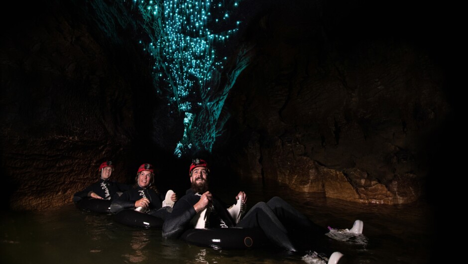Black Labyrinth tour underground tubing.