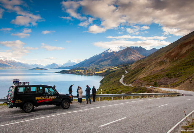 This scenic sightseeing tour includes film locations from LOTR, Wolverine, Prince Caspian and stunning natural scenery. A beautiful drive through the mountains, and a good option for those who don't want the bumps of our other 4x4 trips.