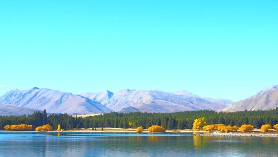 Lake Tekapo change of season
