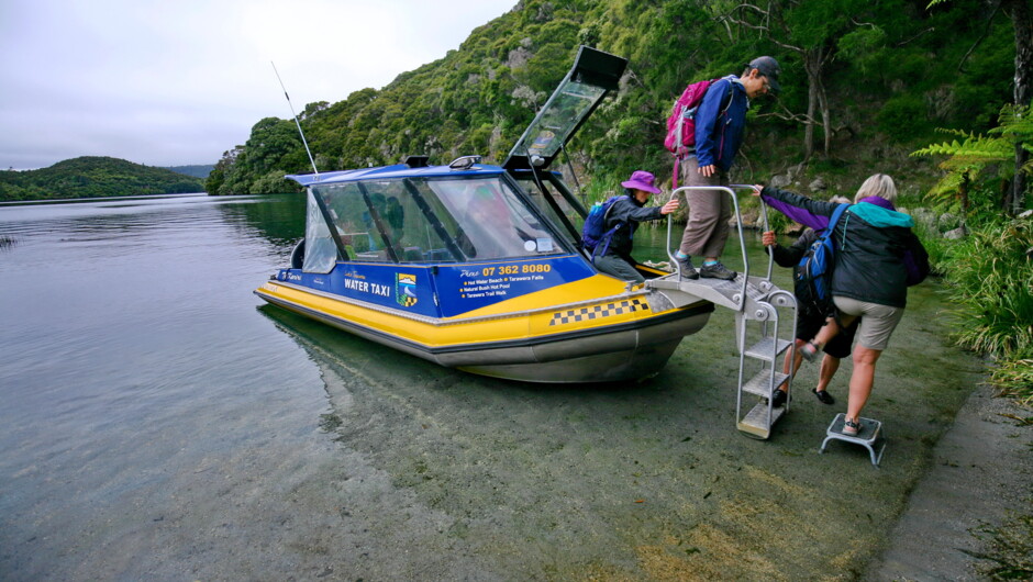 Experience the serenity of Lake Tarawera.