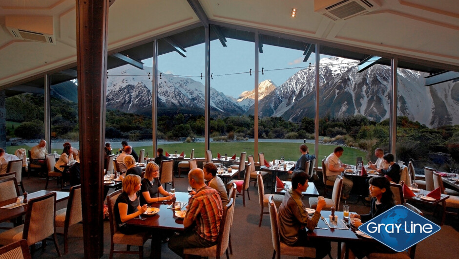 Gray Line Mount Cook day tour Alpine Room