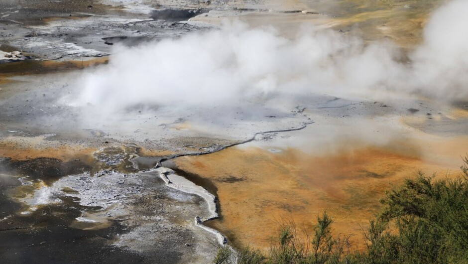 Explore the hidden valley of Orakei Korako Geothermal Park