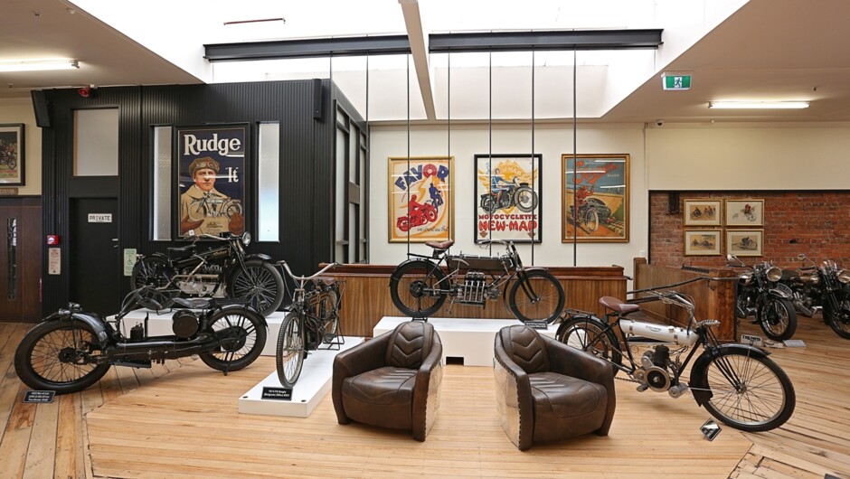 Experience the Southern Hemisphere's leading motorcycle museum.