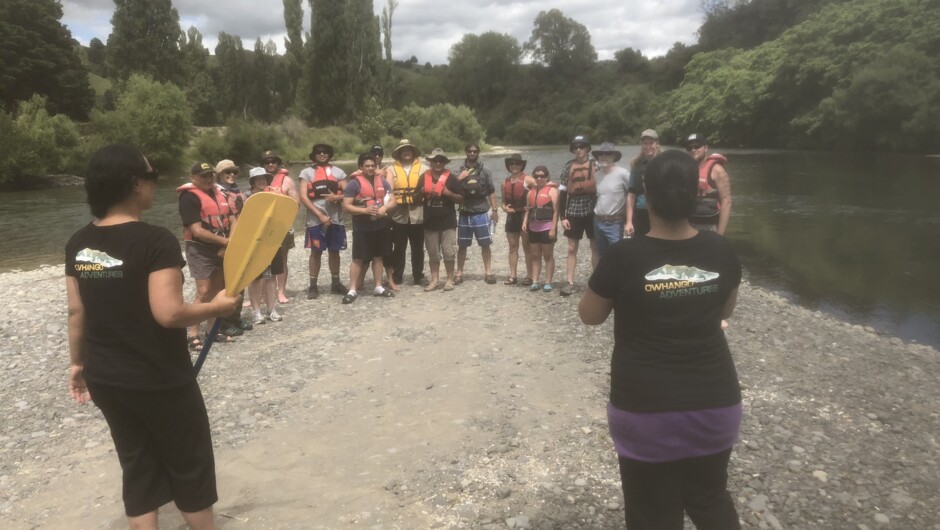 Two of our beautiful Maori guides and business partners