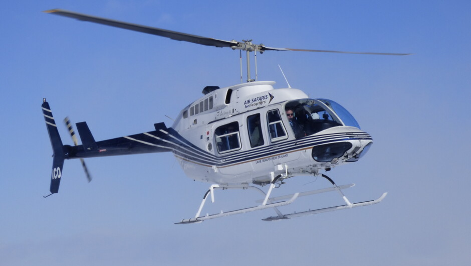 Experience the thrill of a helicopter flight
