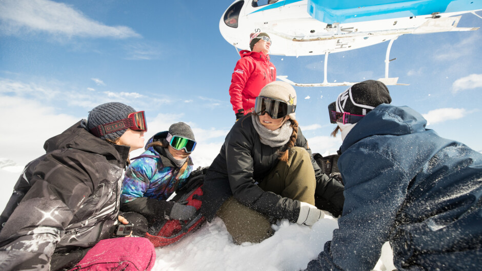 It's exhilarating being on top of a mountain with untracked snow and no crowds.