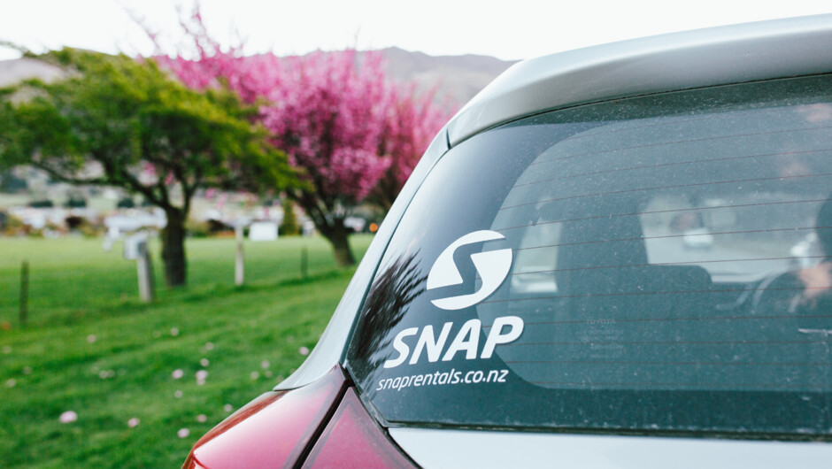 Snap Rentals car logo