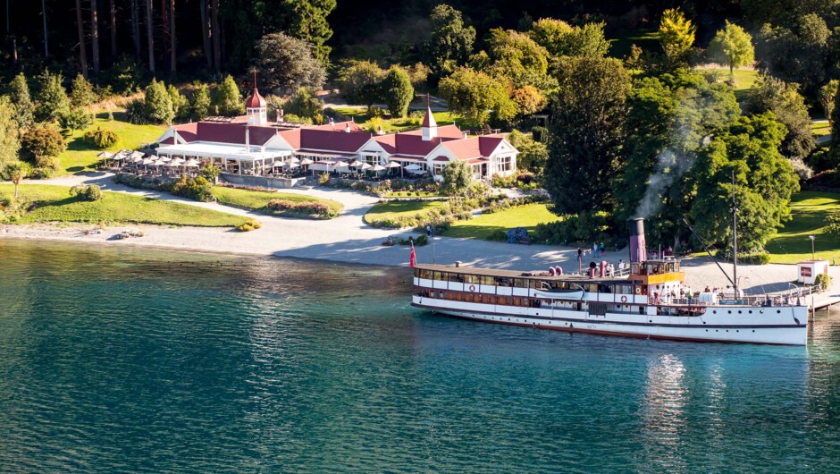 "TSS Earnslaw" at Walter Peak Queenstown