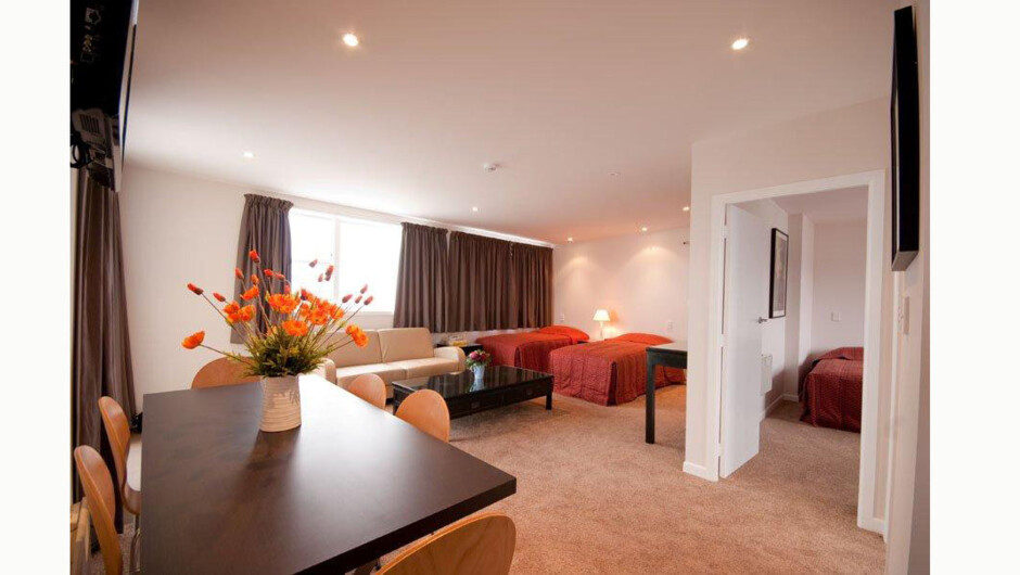 Modern, self-contained unit