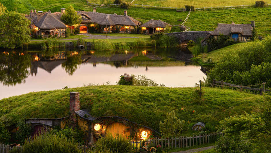 Beautiful scenery at the Hobbit