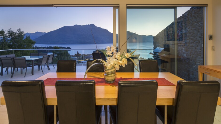 Dine with a view indoors or outdoors