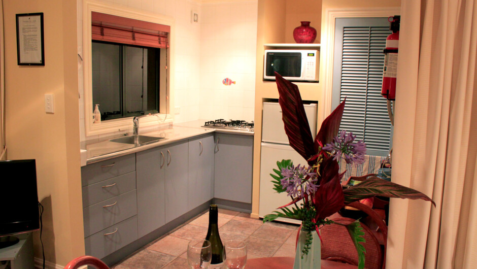Villa Kitchen, with open dining