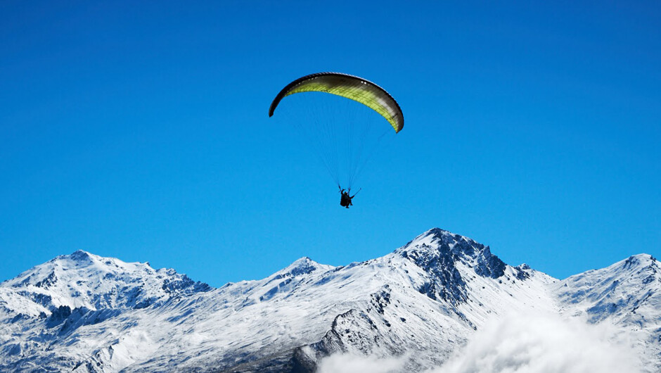 Getting up high above the southern alps