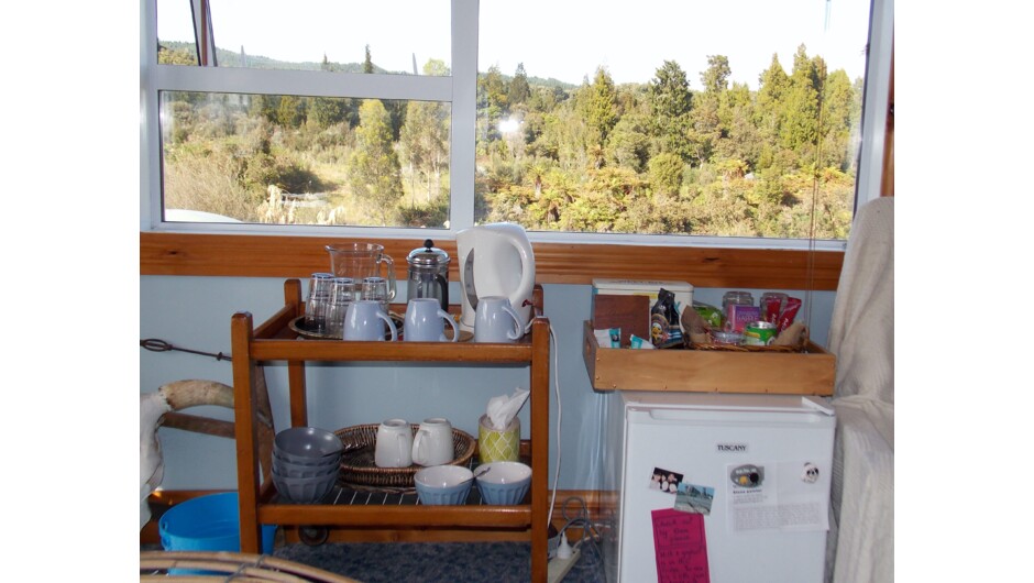 Continental breakfast, tea &amp; coffee.