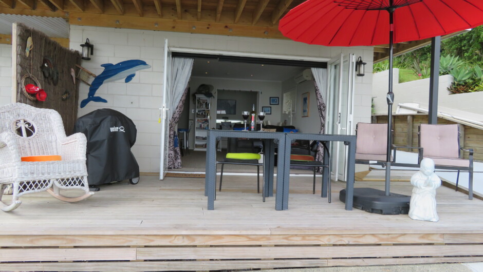 Private Deck with BBQ.