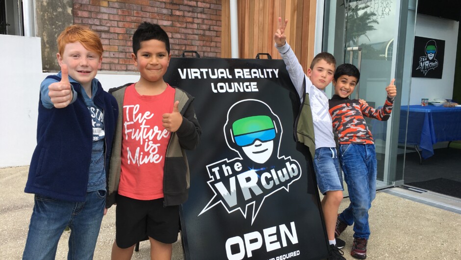 The "best party ever" at The VR Club