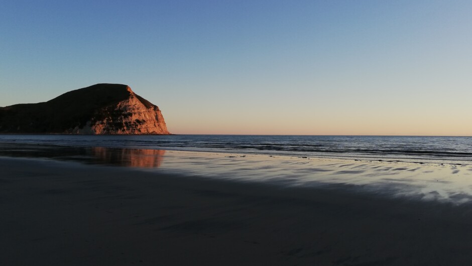 Sunset on Mokotahi Hill