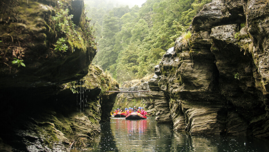 The Narrows, part of our Grade 5 rafting trip on the Rangitikei