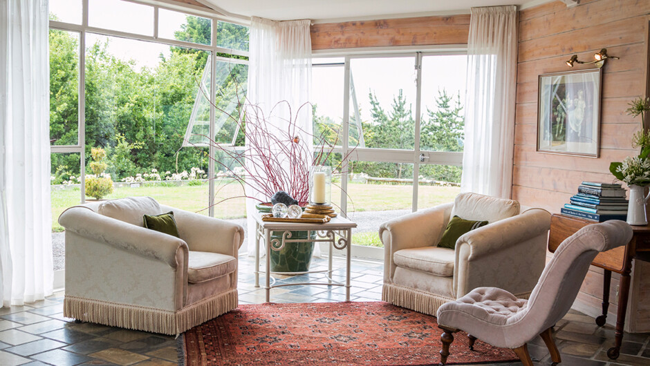 Corner of conservatory