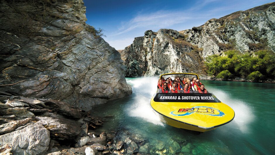 A wild ride on the Shotover &amp; Kawarau Rivers