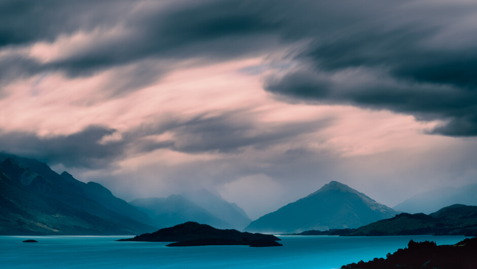 The view towards Glenorchy