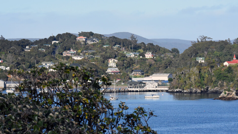 View of Oban Village.