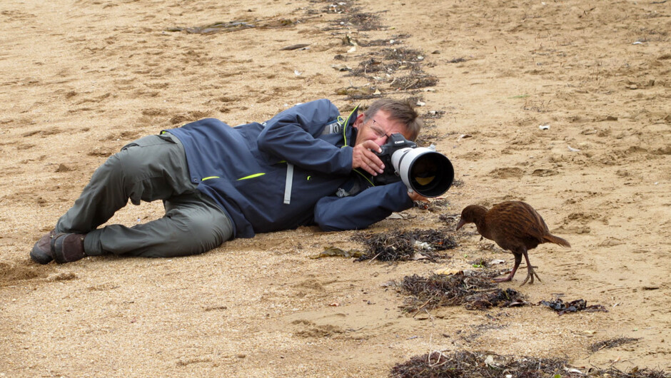 Client on Ulva Island.