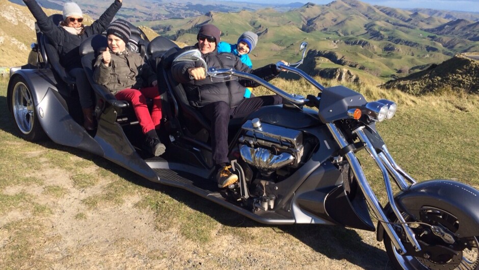 Enjoy the panoramic views at the top of Te Mata Peak