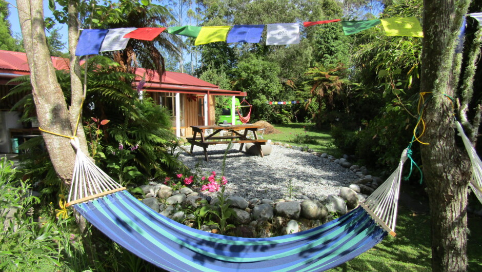 Relaxing garden spaces