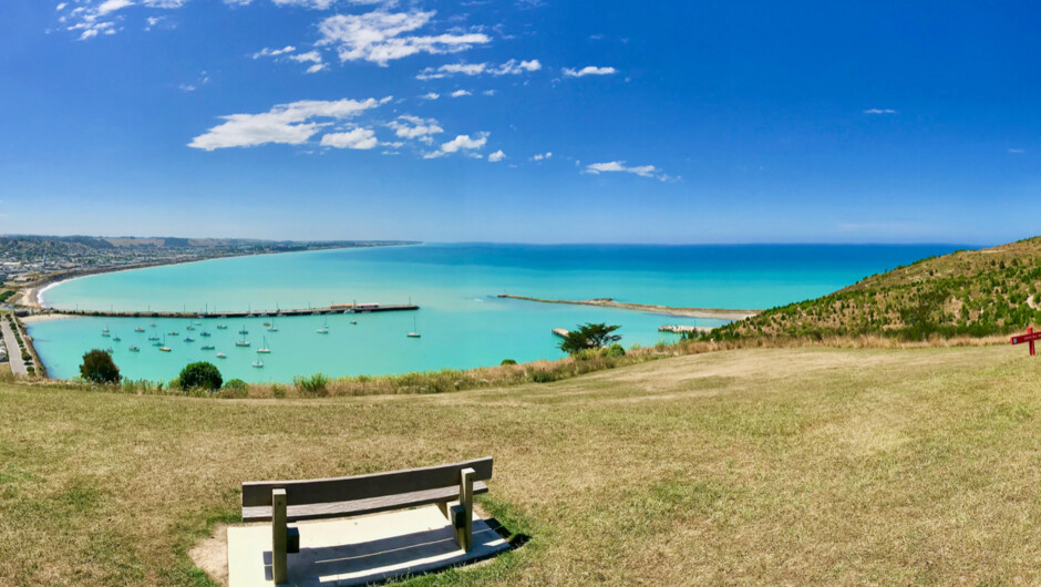 View from Lookout Point, Ōamaru
