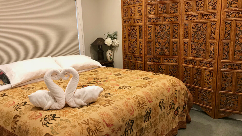 Your room, with luxury Super King bed