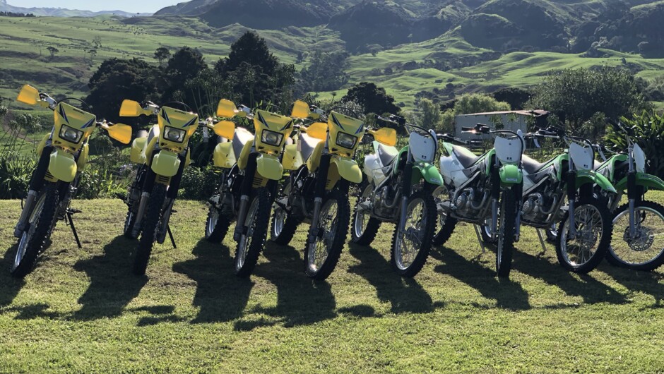 Hire a bike and enjoy the delights of dirt bike riding at Thundercross