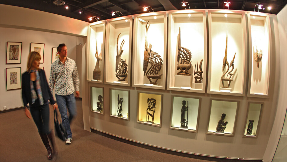 Visit the Eastern Southland Gallery  or "Goreggenheim" as it was coined for its unexpectedly international art collections.