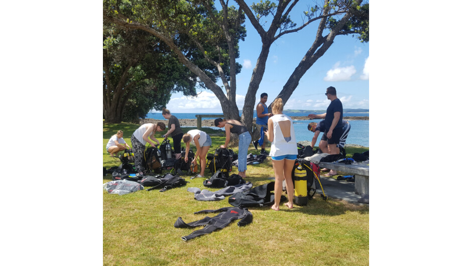 Just another awesome day learning to dive.