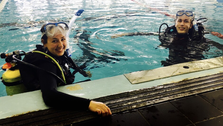 Learn to dive week 1.