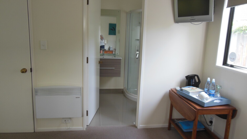 Entrance to shower room