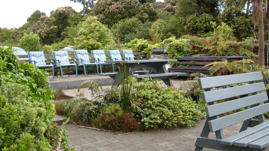 BBQ's, deck for seating &amp; eating