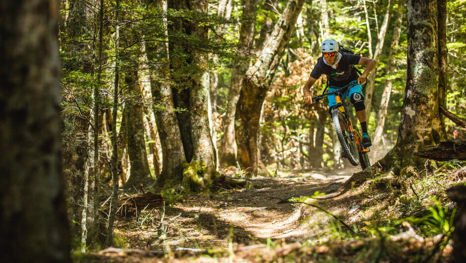 Enduro Riding from Coronet Peak, Queenstown to Arrowtown