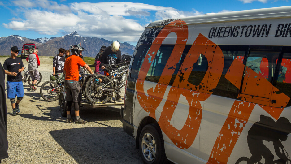 QBT Bike Transport to and from the trails