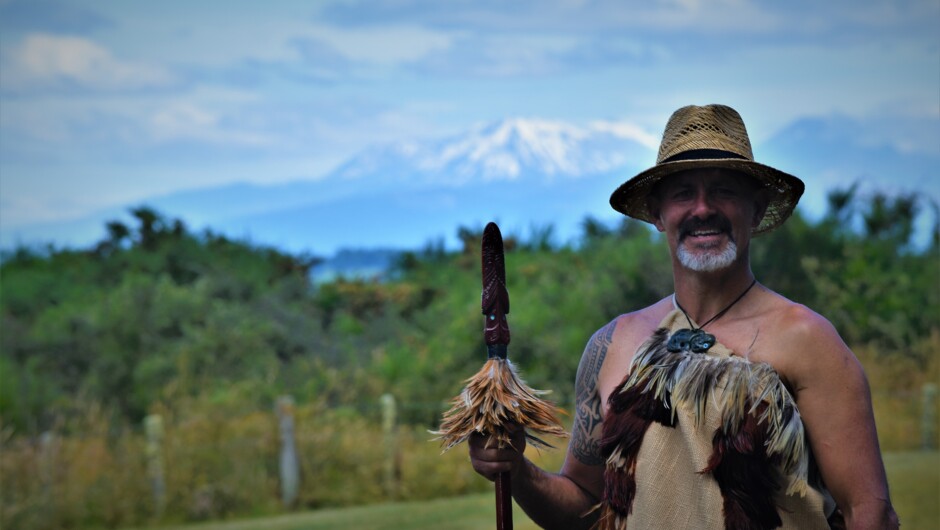 Cultural walks with guide Snow. Stories about our mountains.