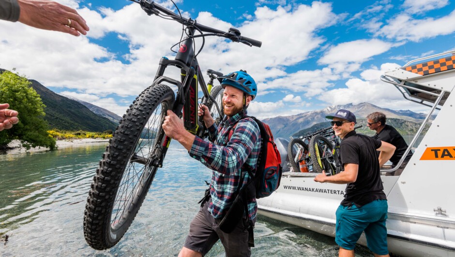 Wanaka Water Taxi Bike Transport